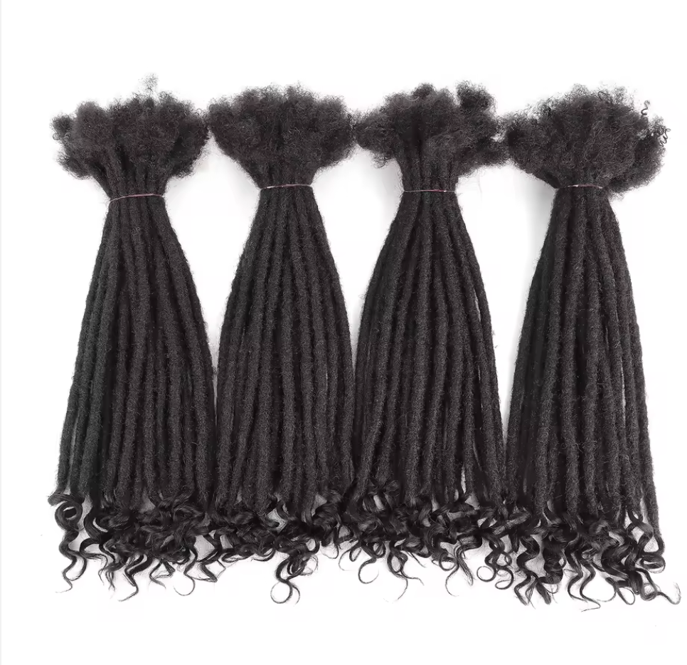 Dreadlocks with curly end — product photo