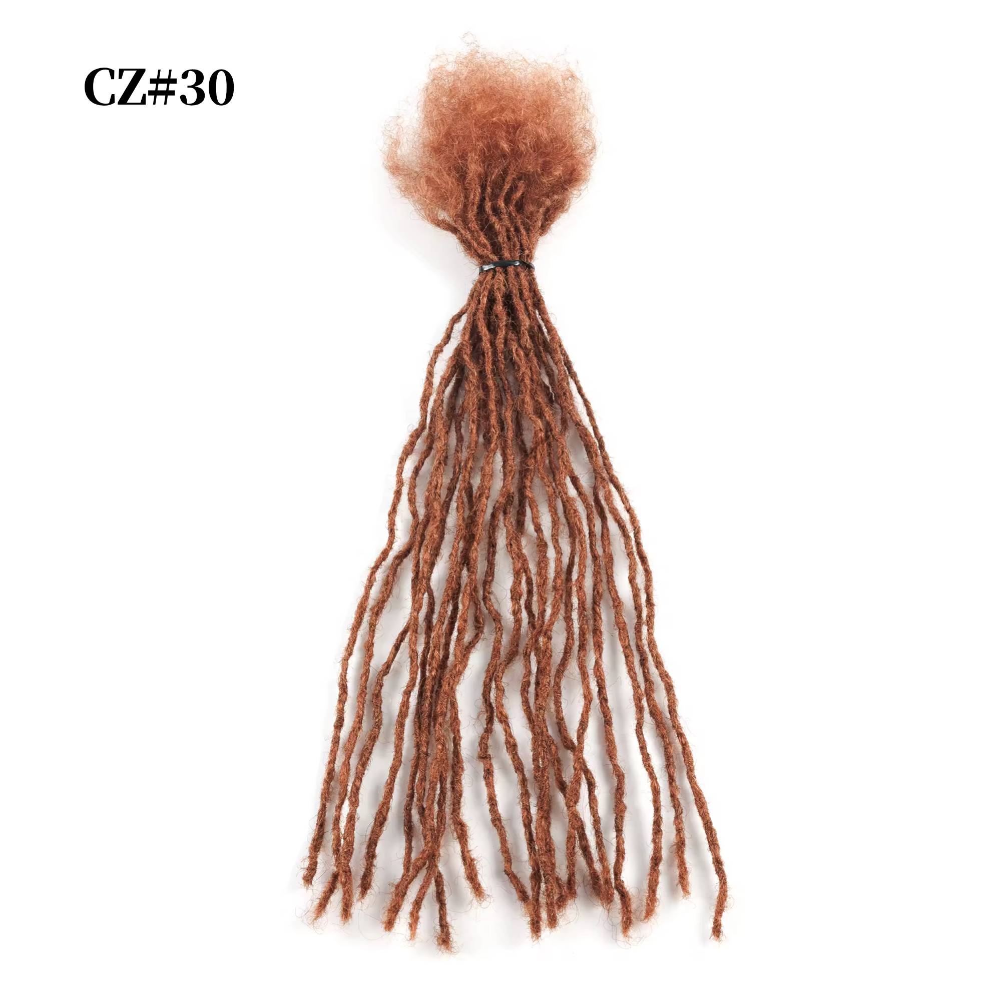 Micro-braid hair extensions, loc extensions, hand-woven braids made from real human hair, natural locks. — photo 6