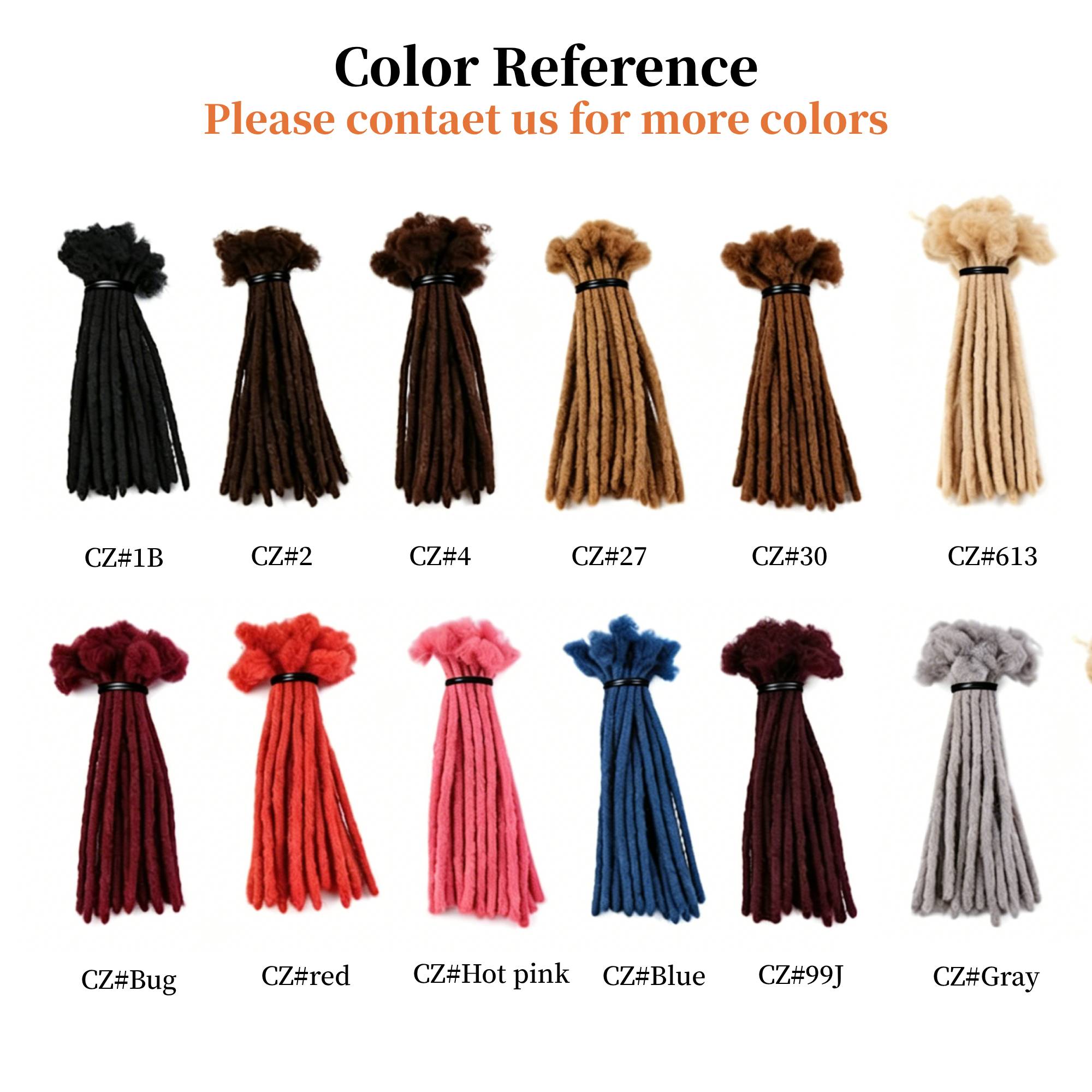 High Quality 100% Real Hair Routine Hair Tresses, Handmade Braids Wholesale Dreadlocks Hair Extensions Soft Hair Tresses — photo 4