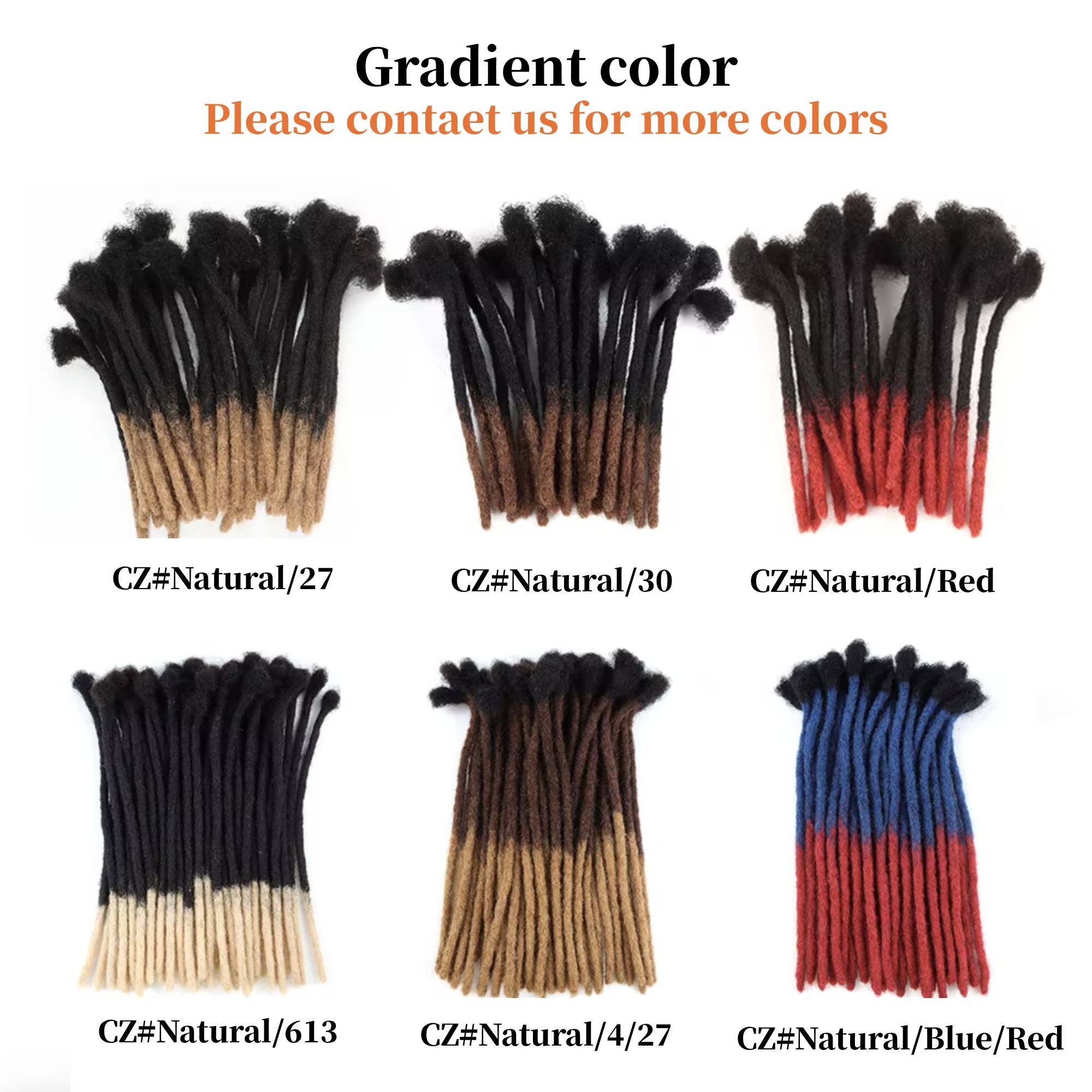 8-24 inch gradient crochet hair, hair extension available Loc extension — photo 2