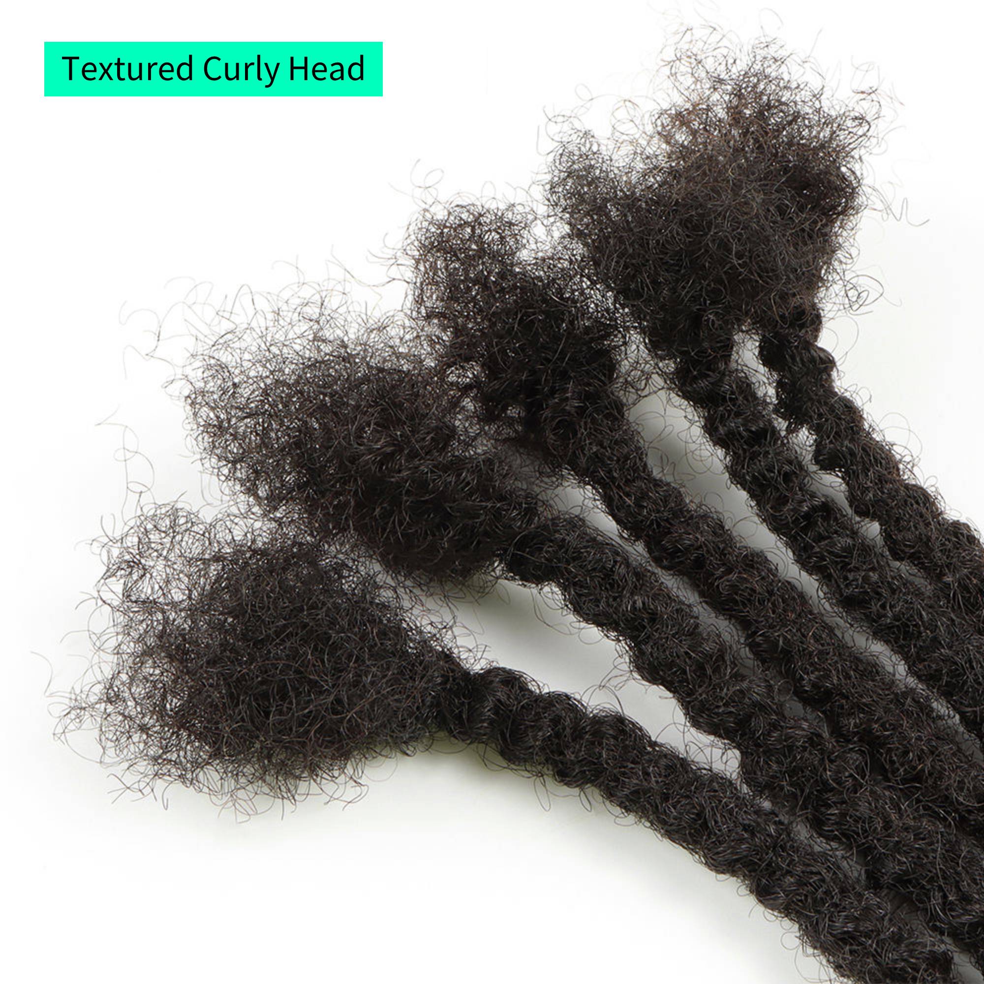 Human Hair Texture Braid Hair Extension Crochet Texture Braid with Curly End Texture Curly Hair Extension — photo 7