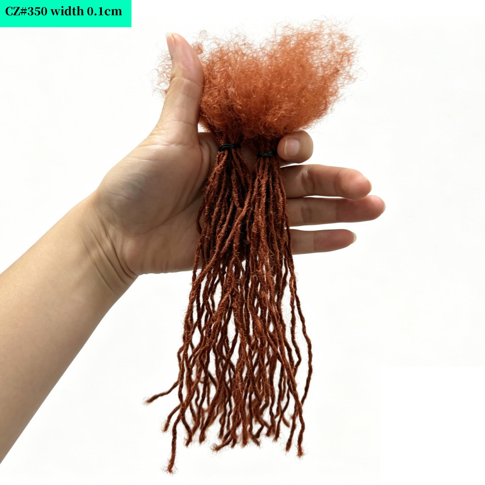 Easy to Install Interlock Permanent Dreadlock Extension Human Hair Super Soft Sister Locs Extensions — photo 2