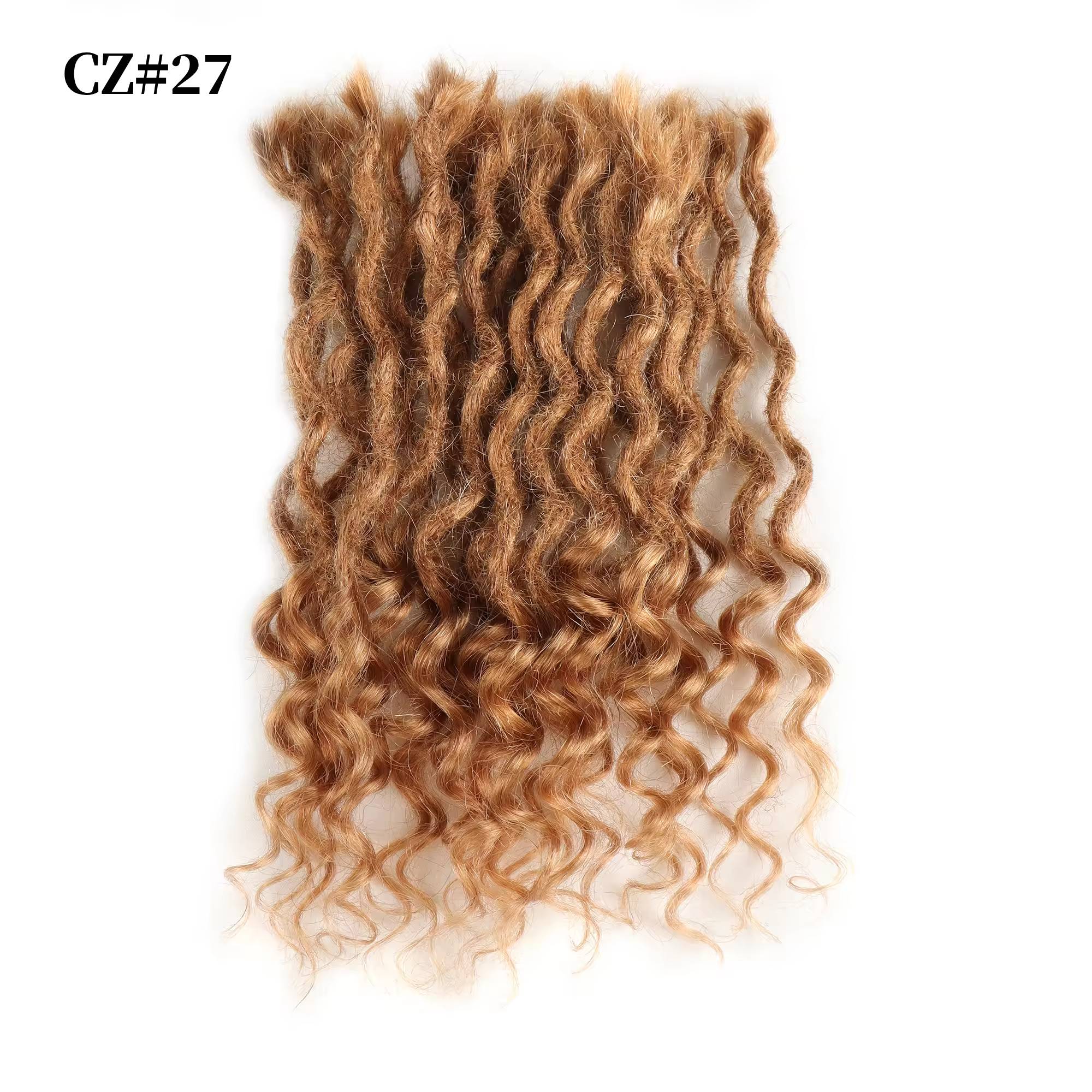 100% handcrafted African quirky human hair Locs deep goddess braid extension braid — photo 5