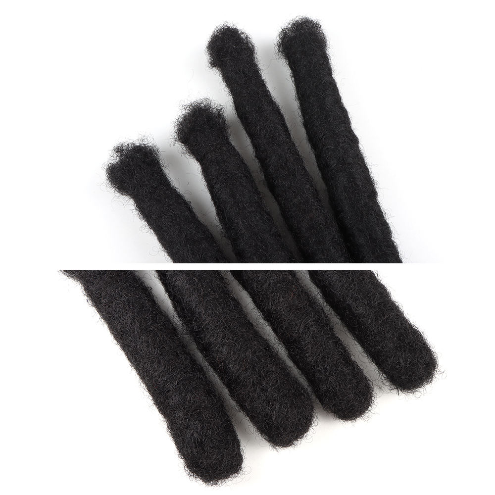 Hot-selling supplier: Indian hair Remi grade Loc wick, natural long hair lock, 4-centimeter super large wick — product photo